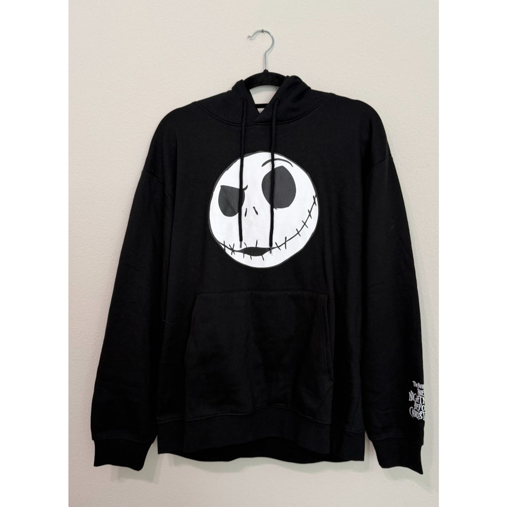 Disney Parks Nightmare Before Christmas Jack Skellington Hoodie | Black | Large