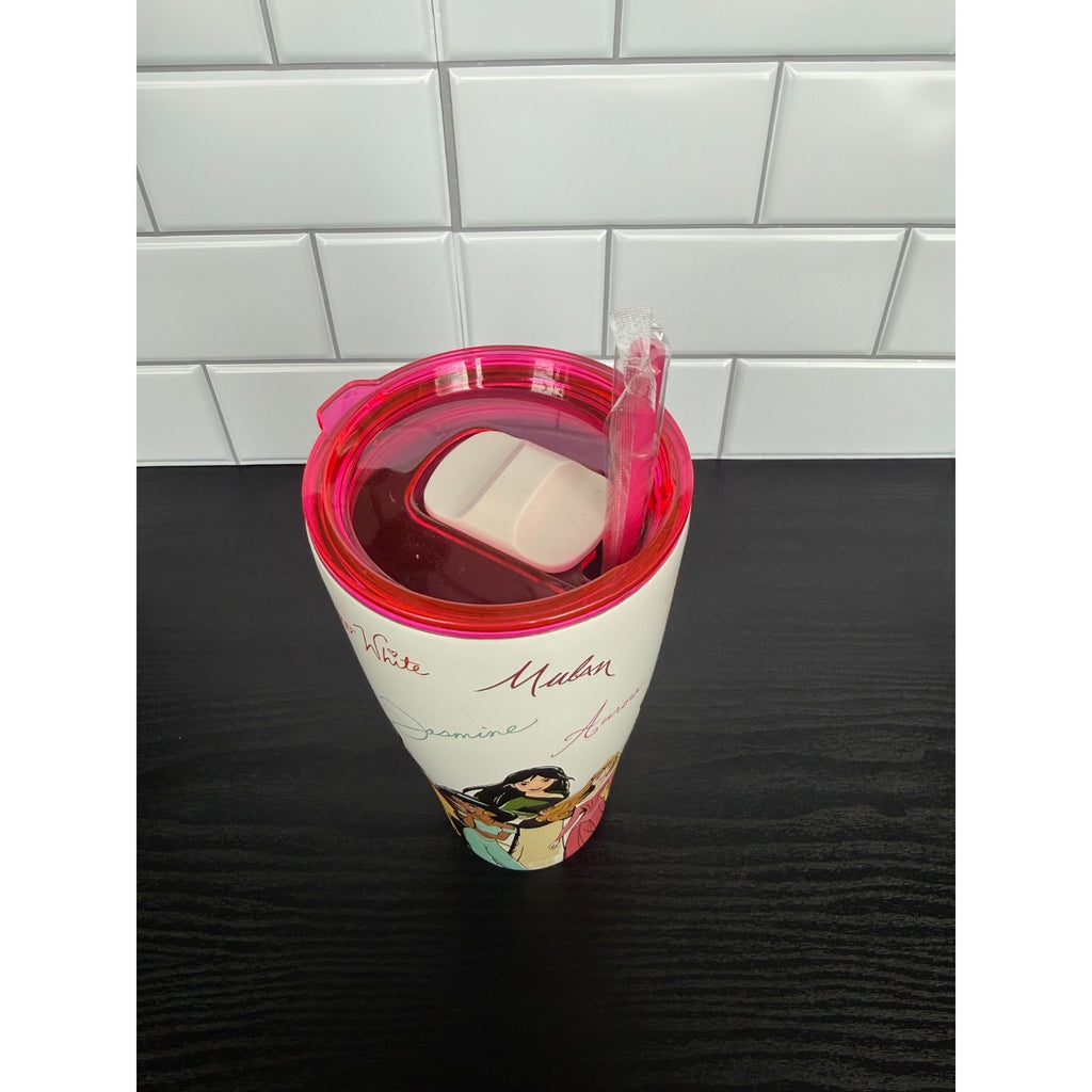 NEW Disney Princesses Signature 32oz Tumbler with Straw