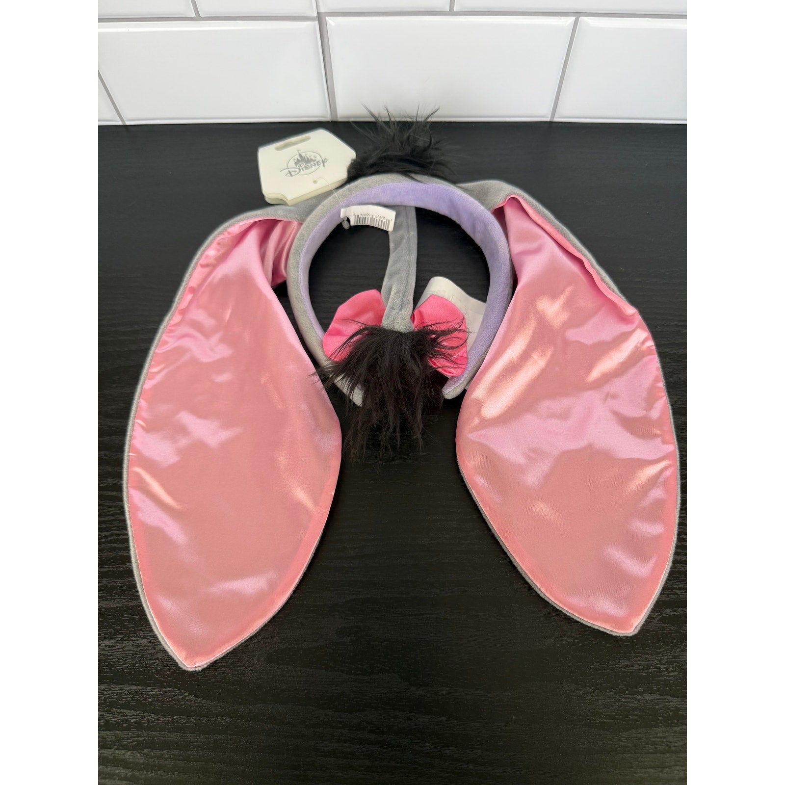 Disney Winnie the Pooh Eeyore Ears Headband with Tail NWT