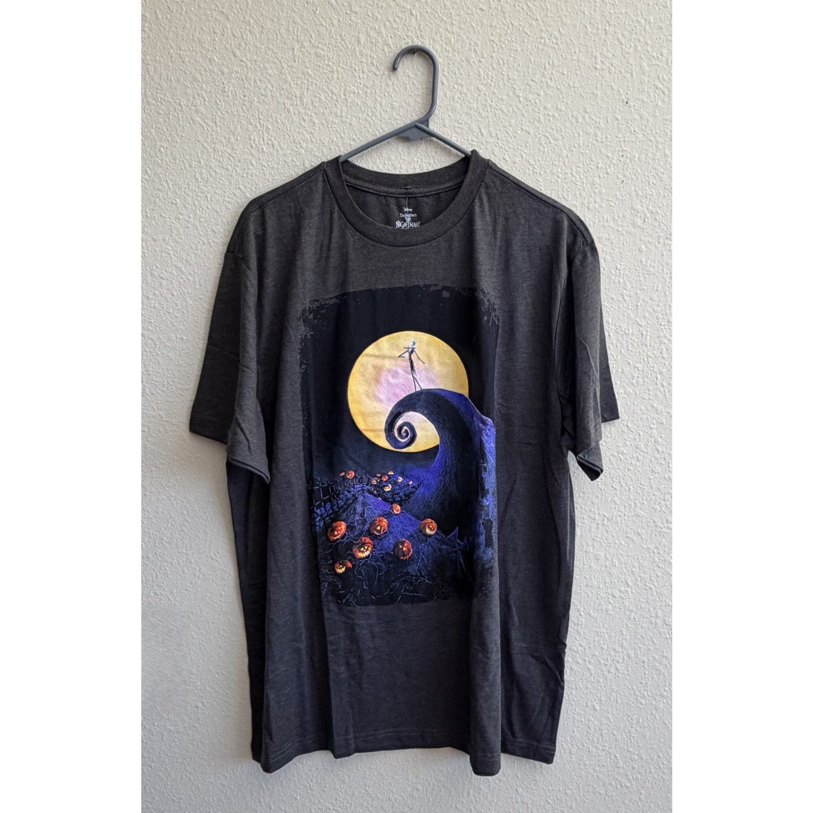 NEW Disney's The Nightmare Before Christmas Spiral Mountain T-Shirt - Large