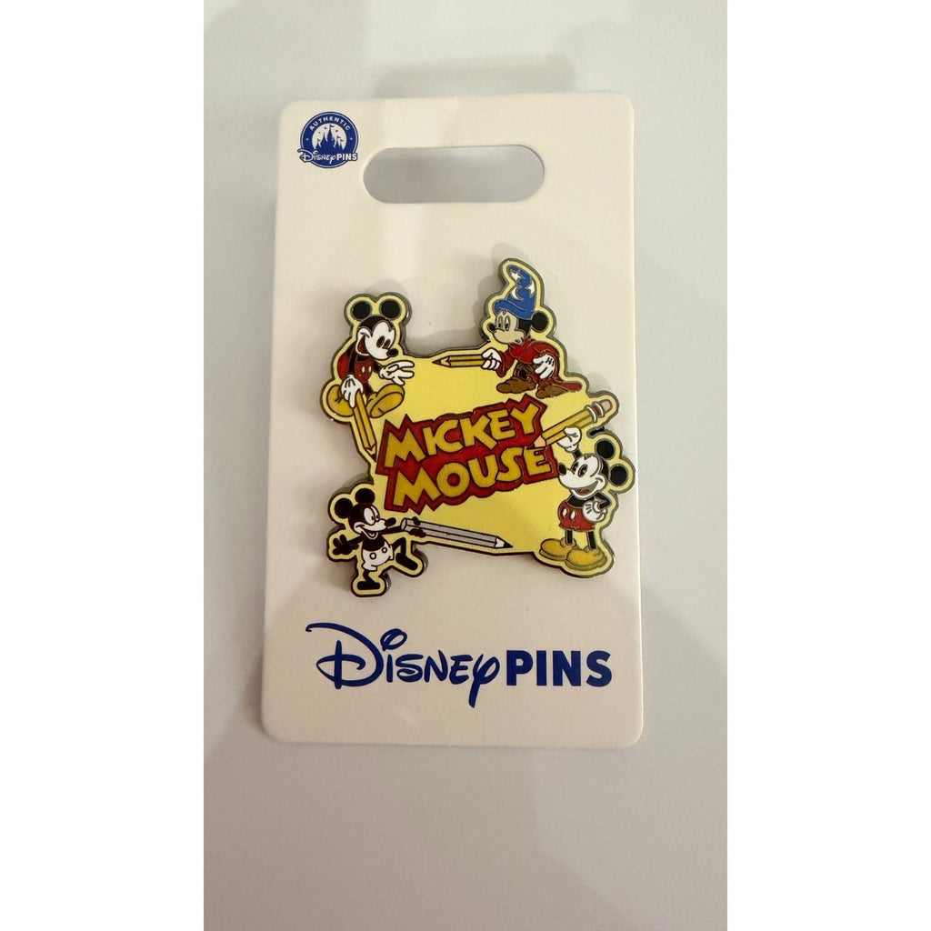 Disney Parks Mickey Mouse "Through the Years" Pin NEW
