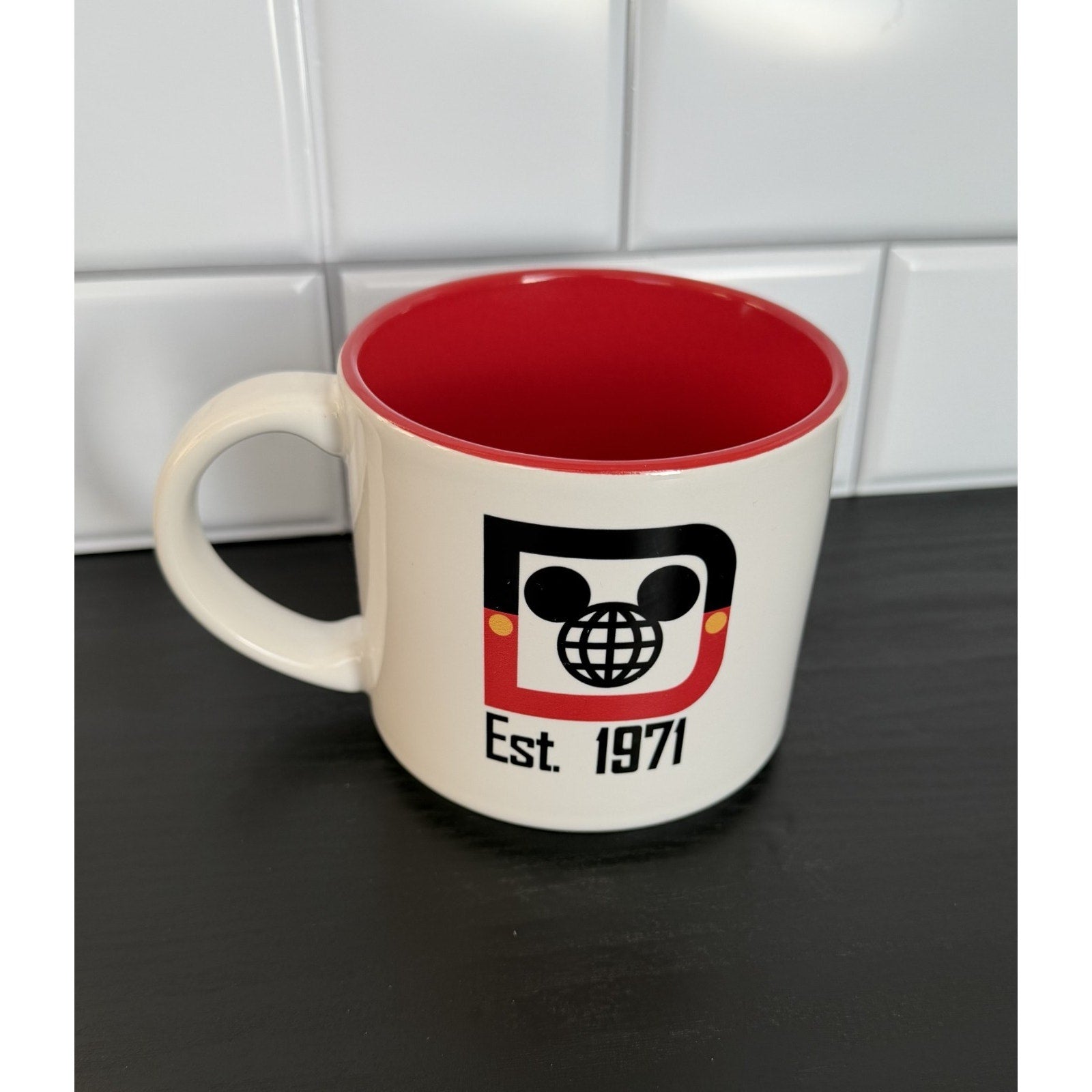 Disney Parks Walt Disney World Est. 1971 Logo Coffee Mug NEW