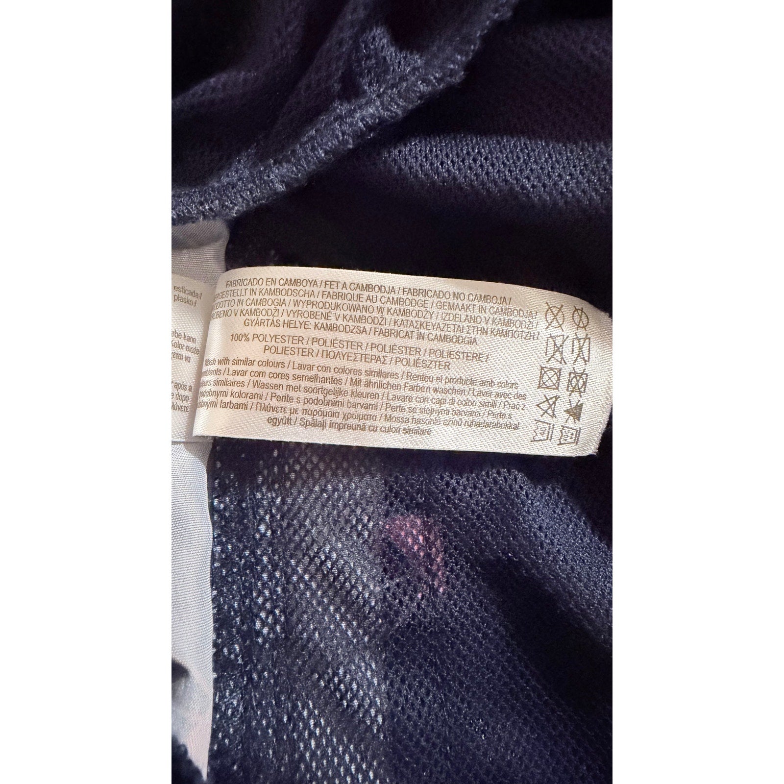 Primark Cares Men's Navy Flamingo Swim Shorts – Large