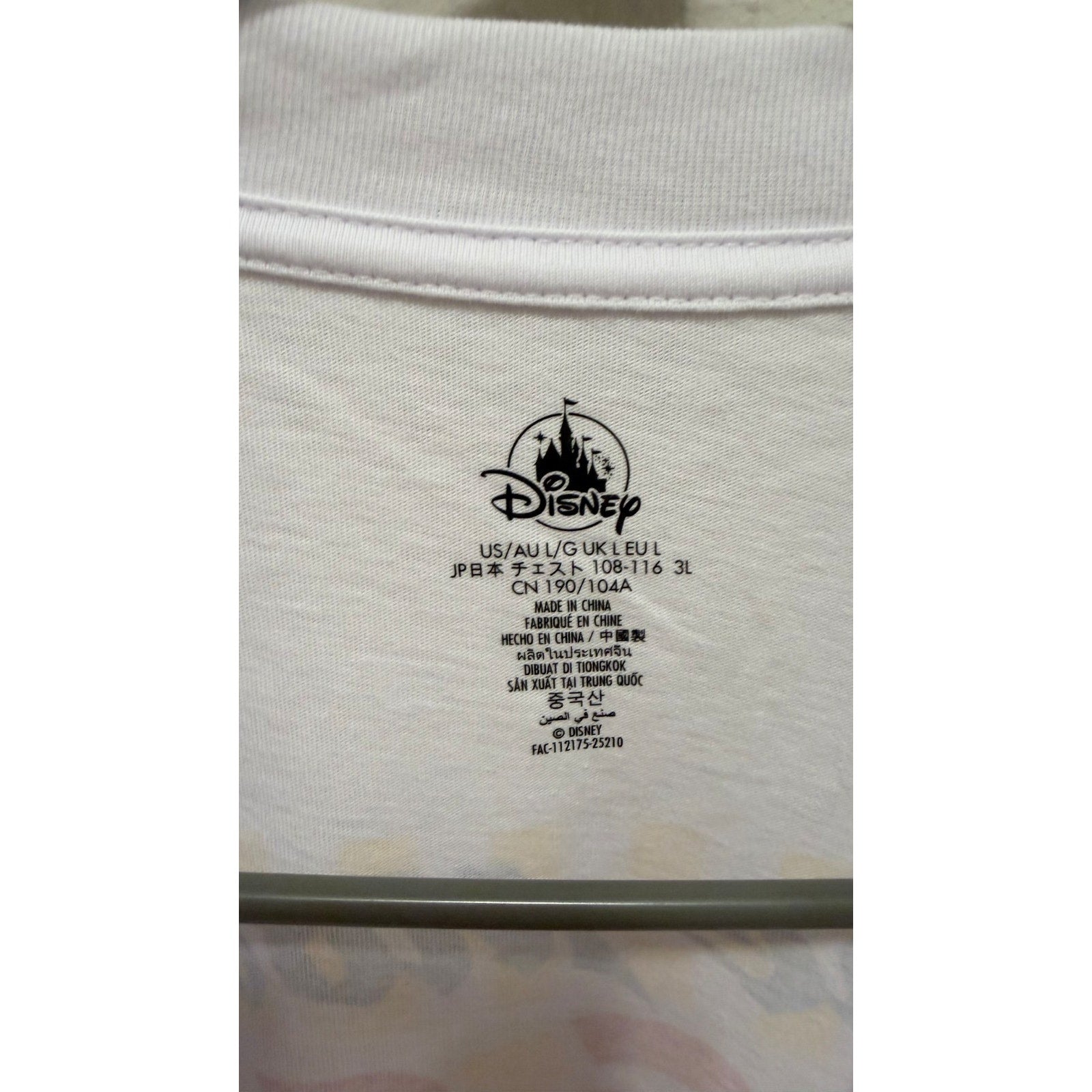 NEW Disney Parks Walt Disney World Racing T-Shirt - Adult Large