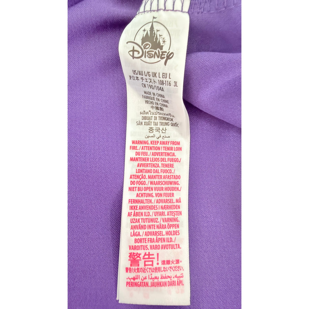 Disney The Little Mermaid - Ursula Adults Baseball Jersey Large NWT
