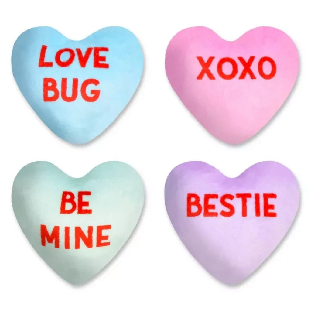 NEW Iscream "Sweethearts" Candy Bag Plush Pillow Set