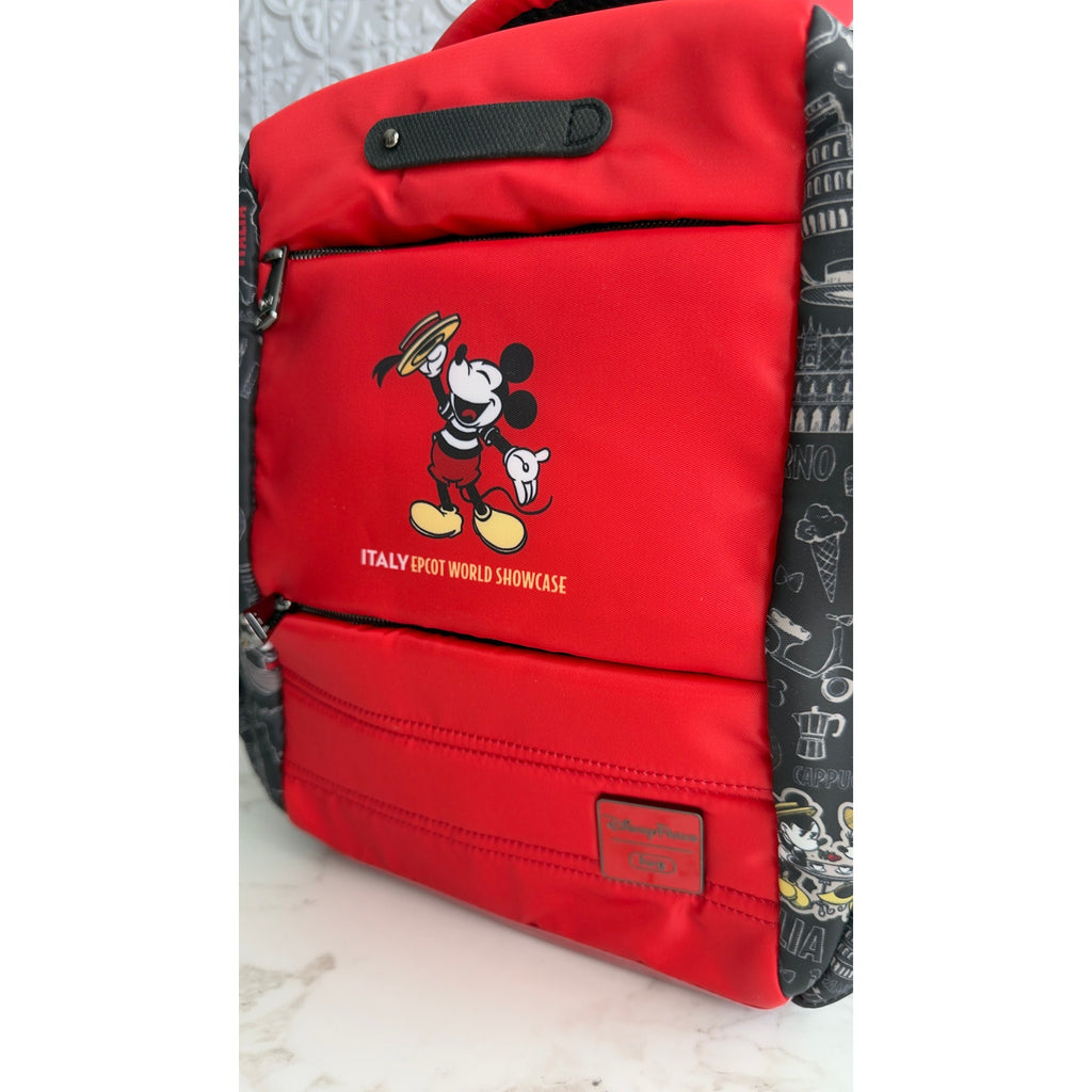 Disney Parks Lug Epcot Italy World Showcase Hopper Shorty Backpack Mickey NWT