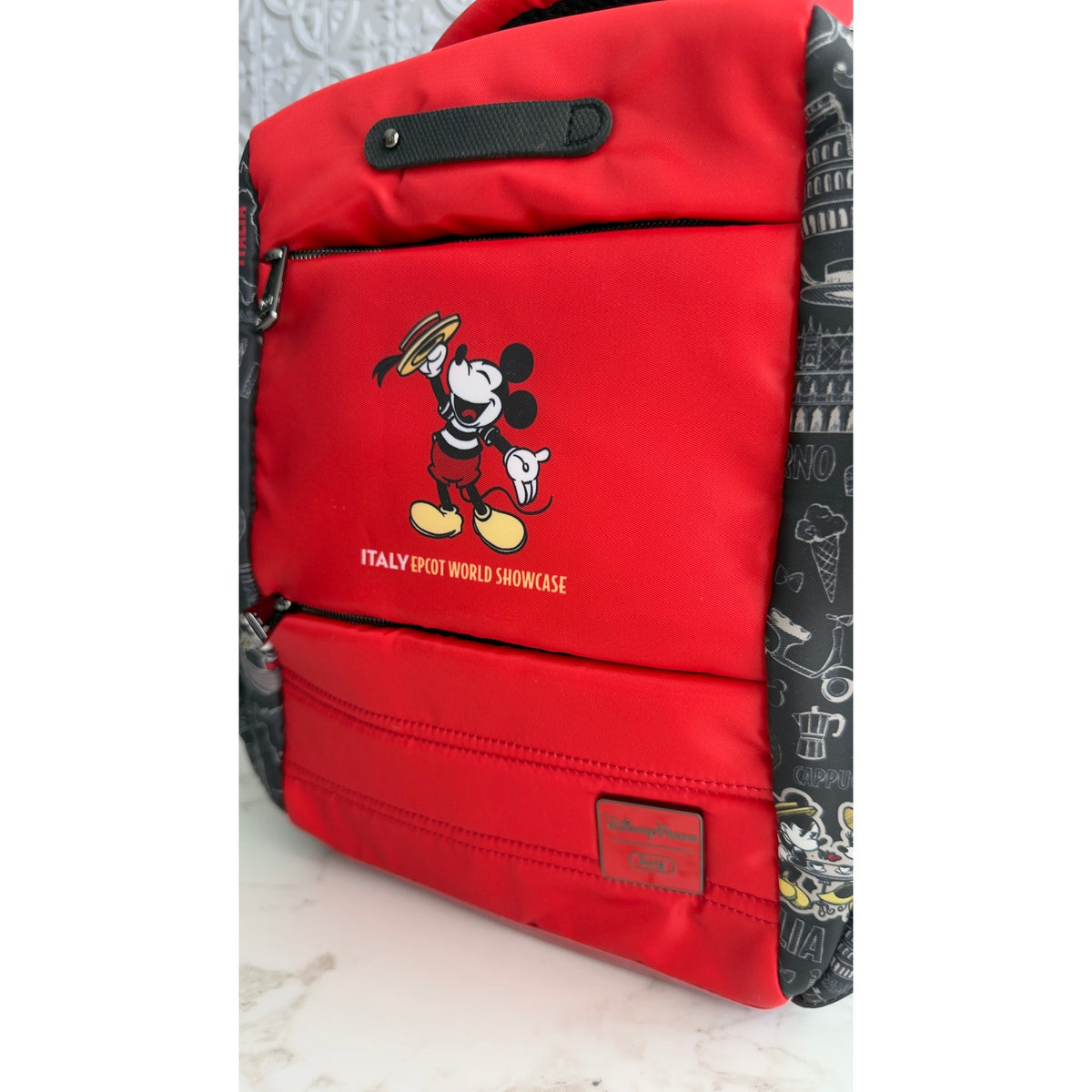Disney Parks Lug Epcot Italy World Showcase Hopper Shorty Backpack Mickey NWT