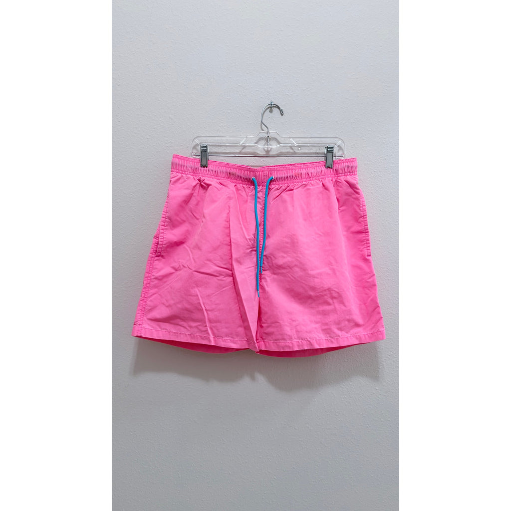 Arizona Jean Co. Men's Solid Pink Swim Trunks – Large Preowned