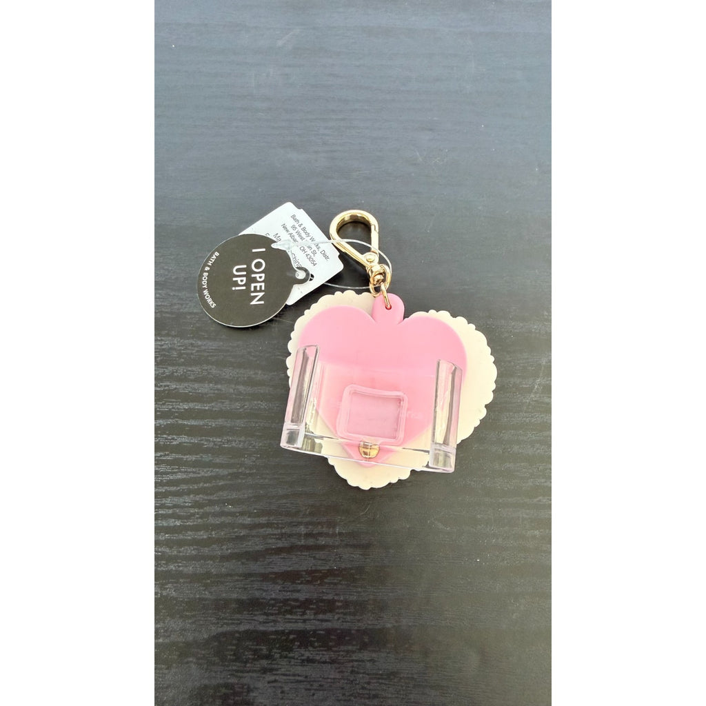 NWT Bath & Body Works Valentine 2026 Heart Chocolate Box Sanitizer Holder