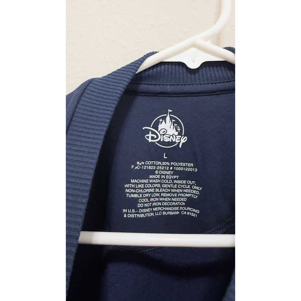 Walt Disney World Cinderella Castle "The Original" Crewneck Sweatshirt NWT Large