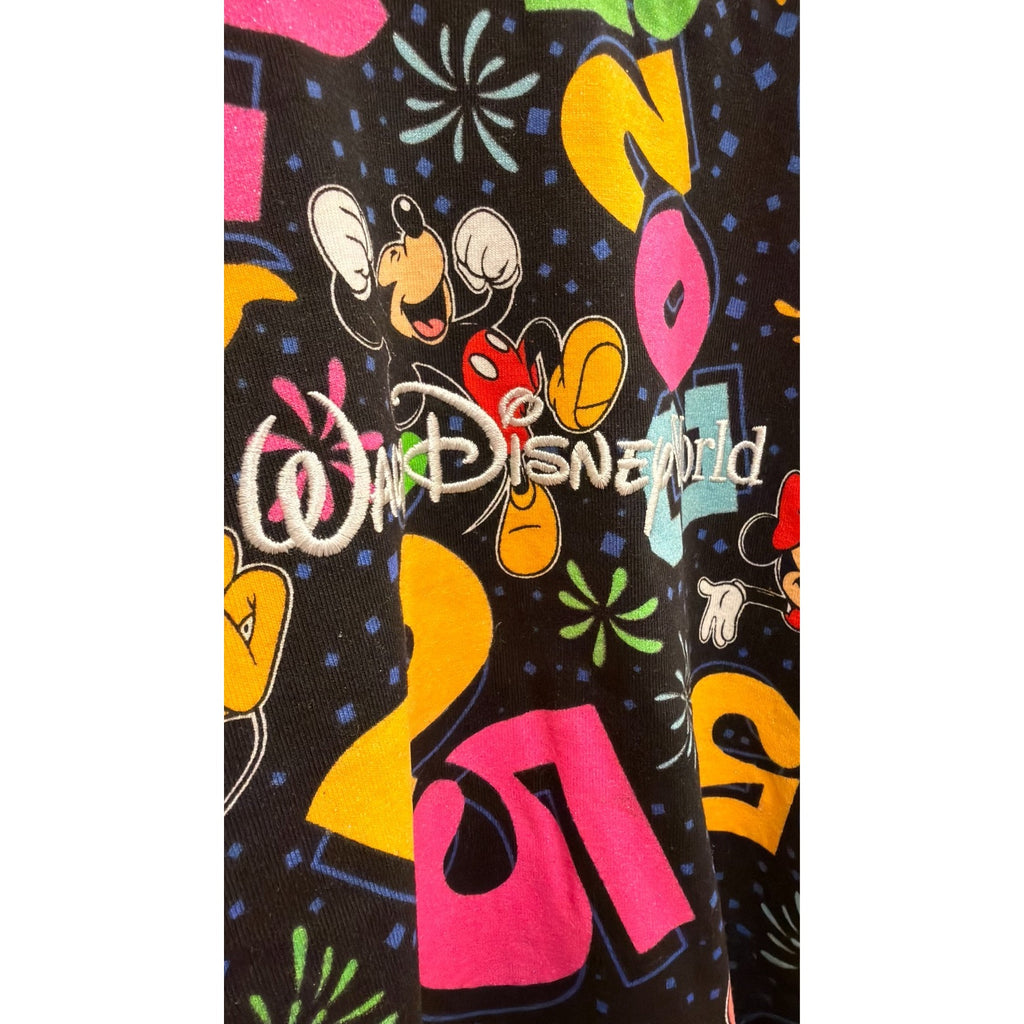 Walt Disney World 2025 Mickey & Friends Crewneck Sweatshirt Large NWT