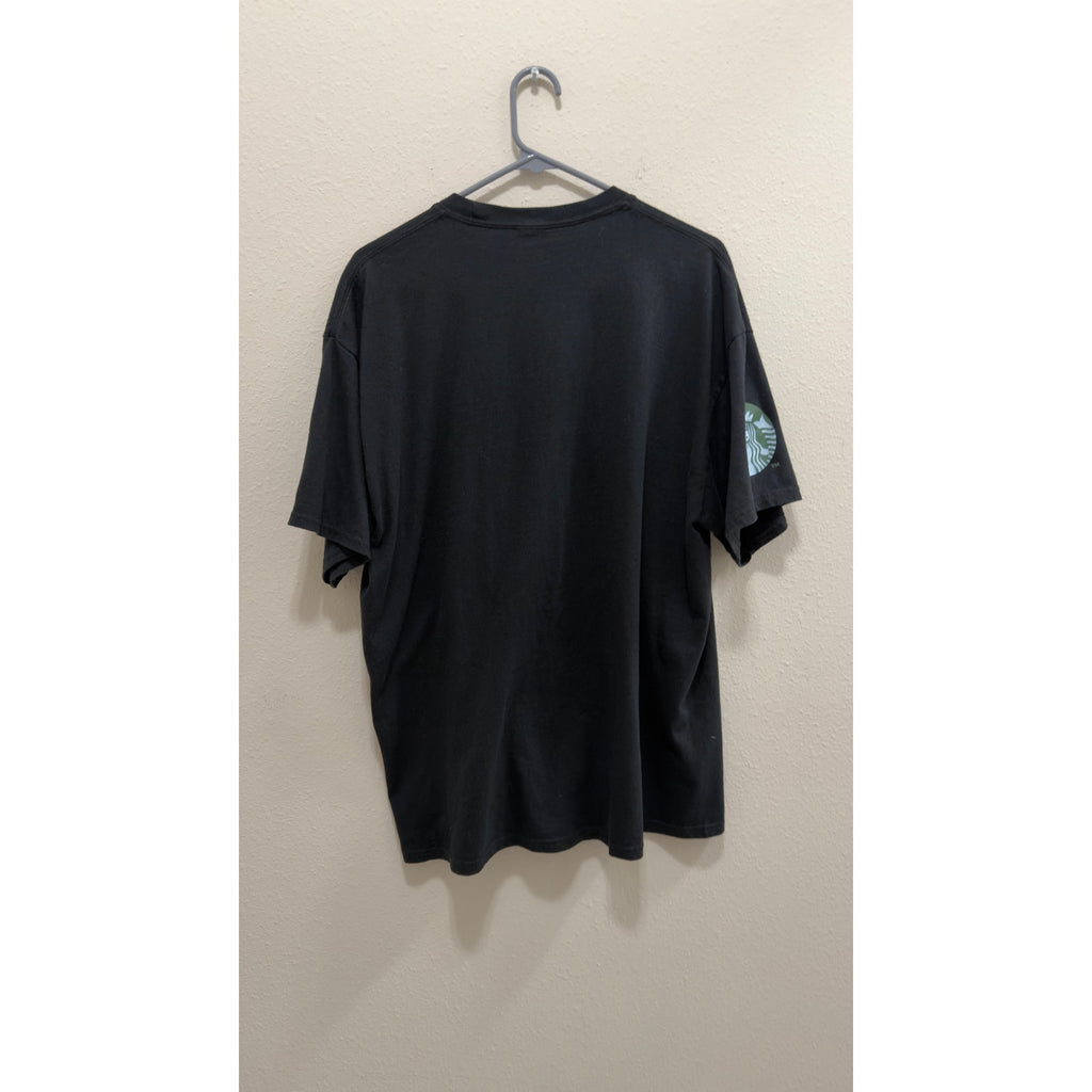 Starbucks "Orlando Strong" Pride Graphic T-Shirt Men's Size Large Black