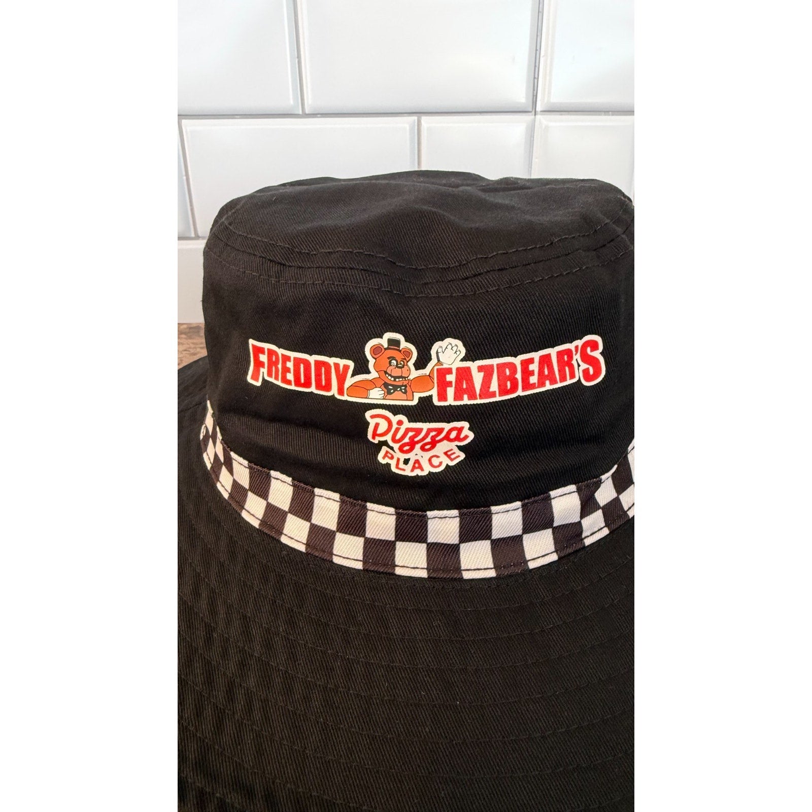 Universal HHN 2025 Five Nights at Freddy’s Reversible Bucket Hat NWT