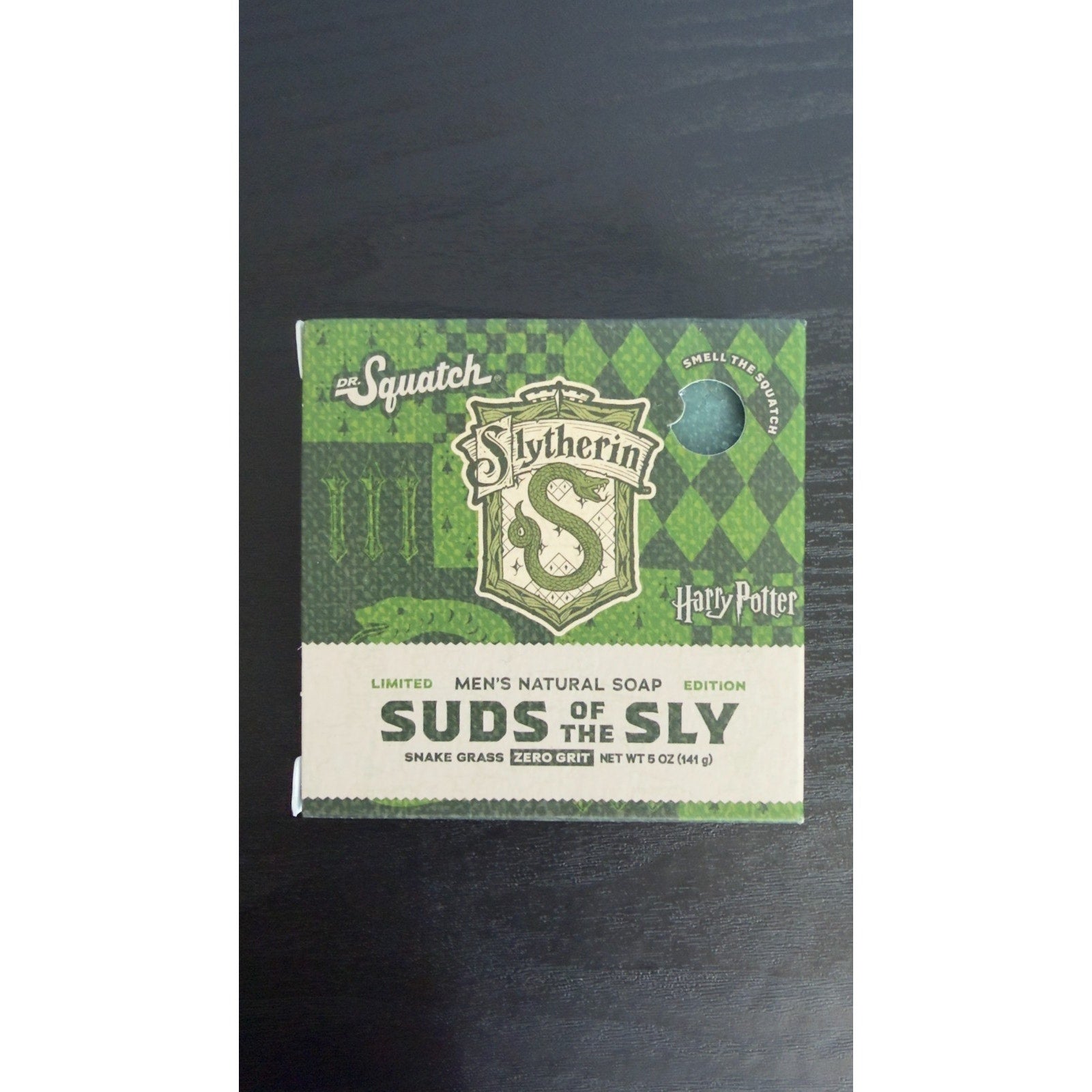 Dr. Squatch Men's Natural Harry Potter LIMITED EDITION Soap-4 Pack Gift Set