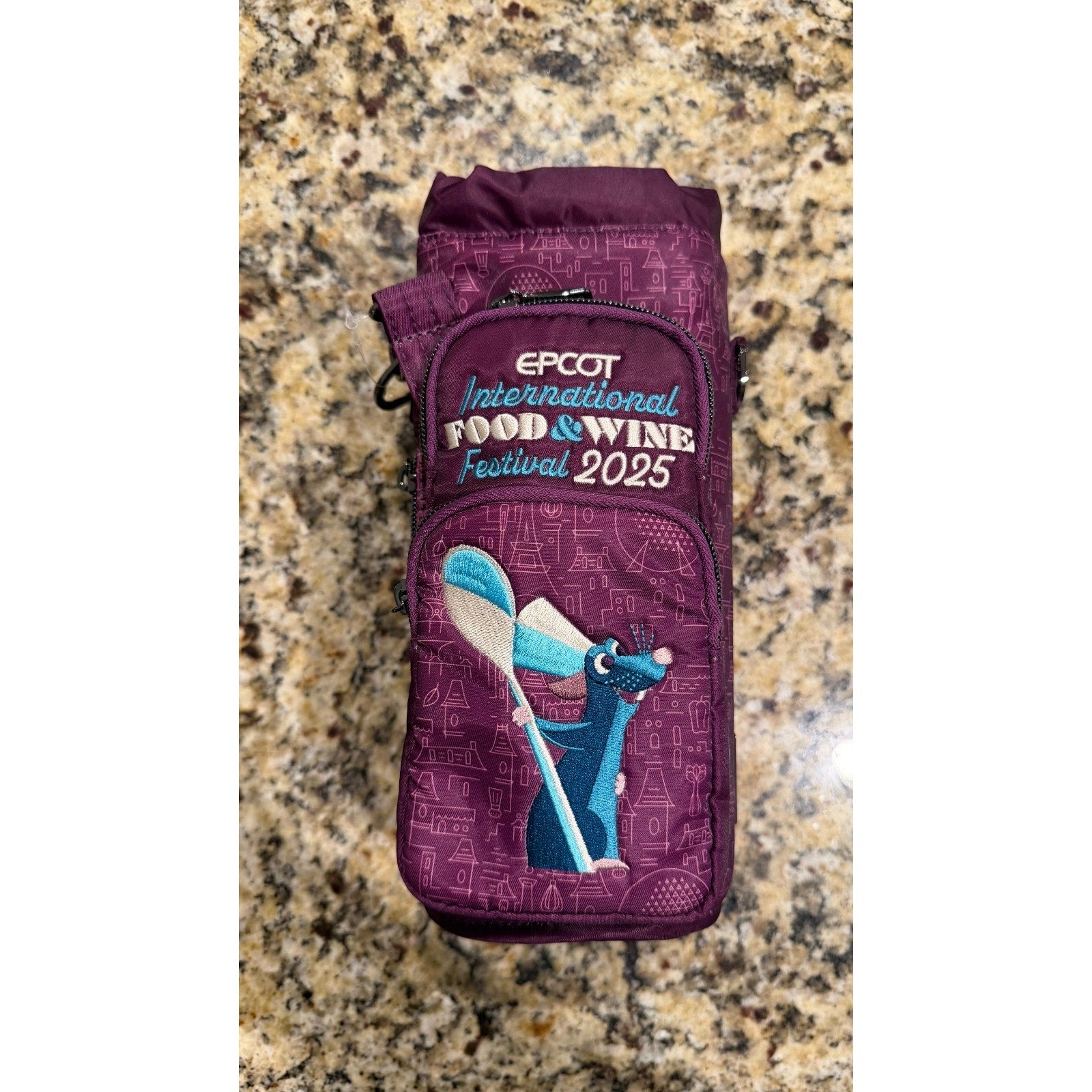 NEW Disney Parks x Lug 2025 Epcot Food & Wine Festival Remy Water Bottle Holder