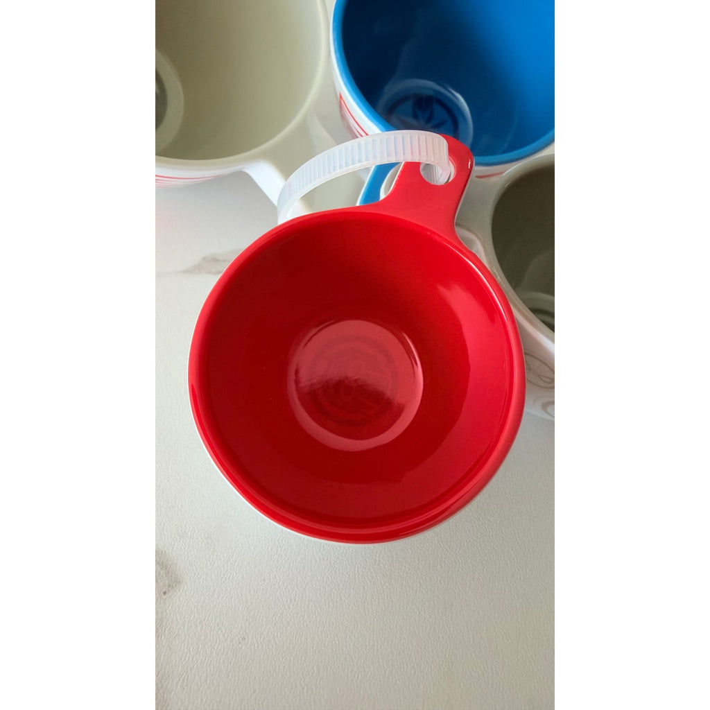 Disney Parks Marvel Avengers Ceramic Measuring Cups Set 4 Stackable NWT