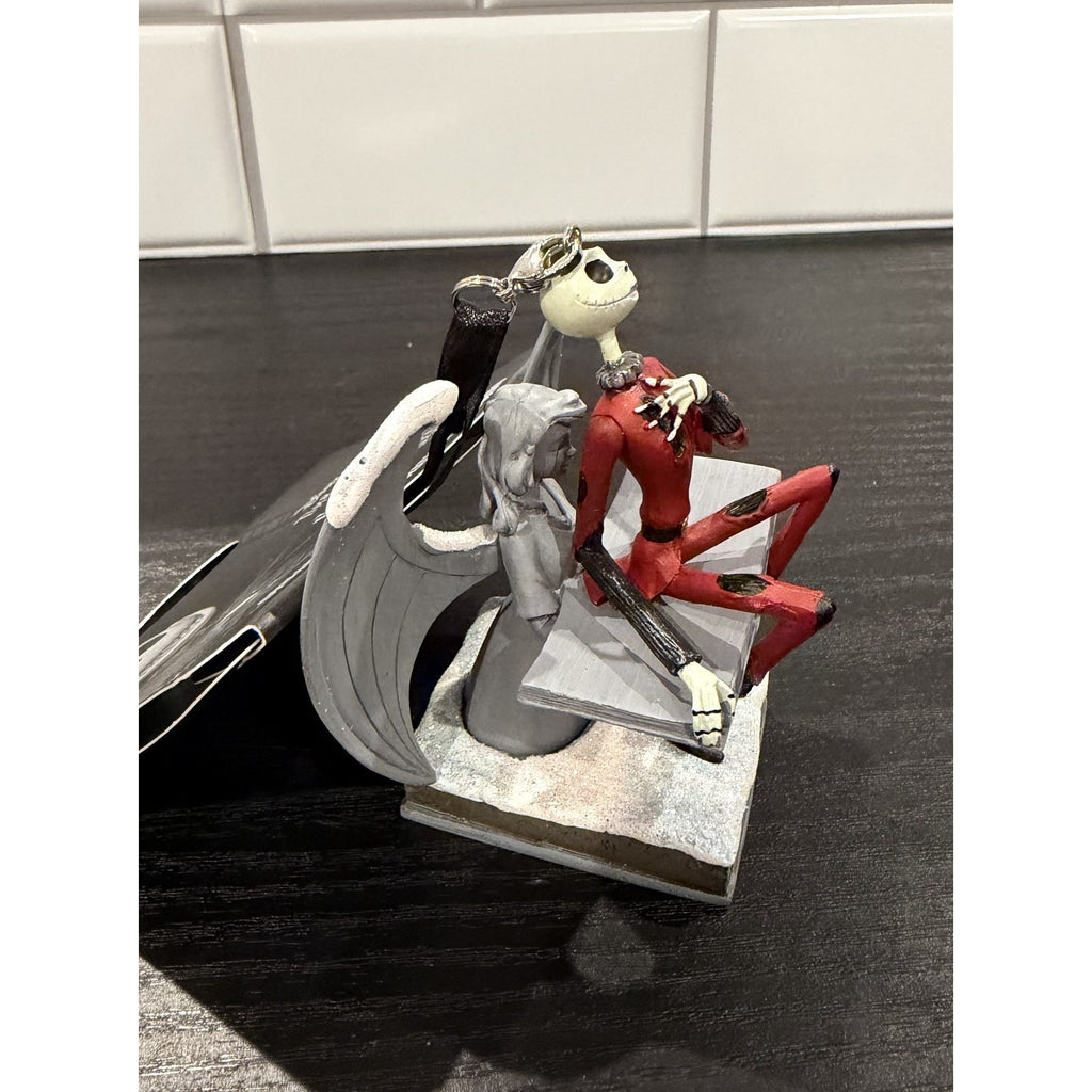 NWT Disney Sketchbook Nightmare Before Christmas Jack Skellington Angel Ornament
