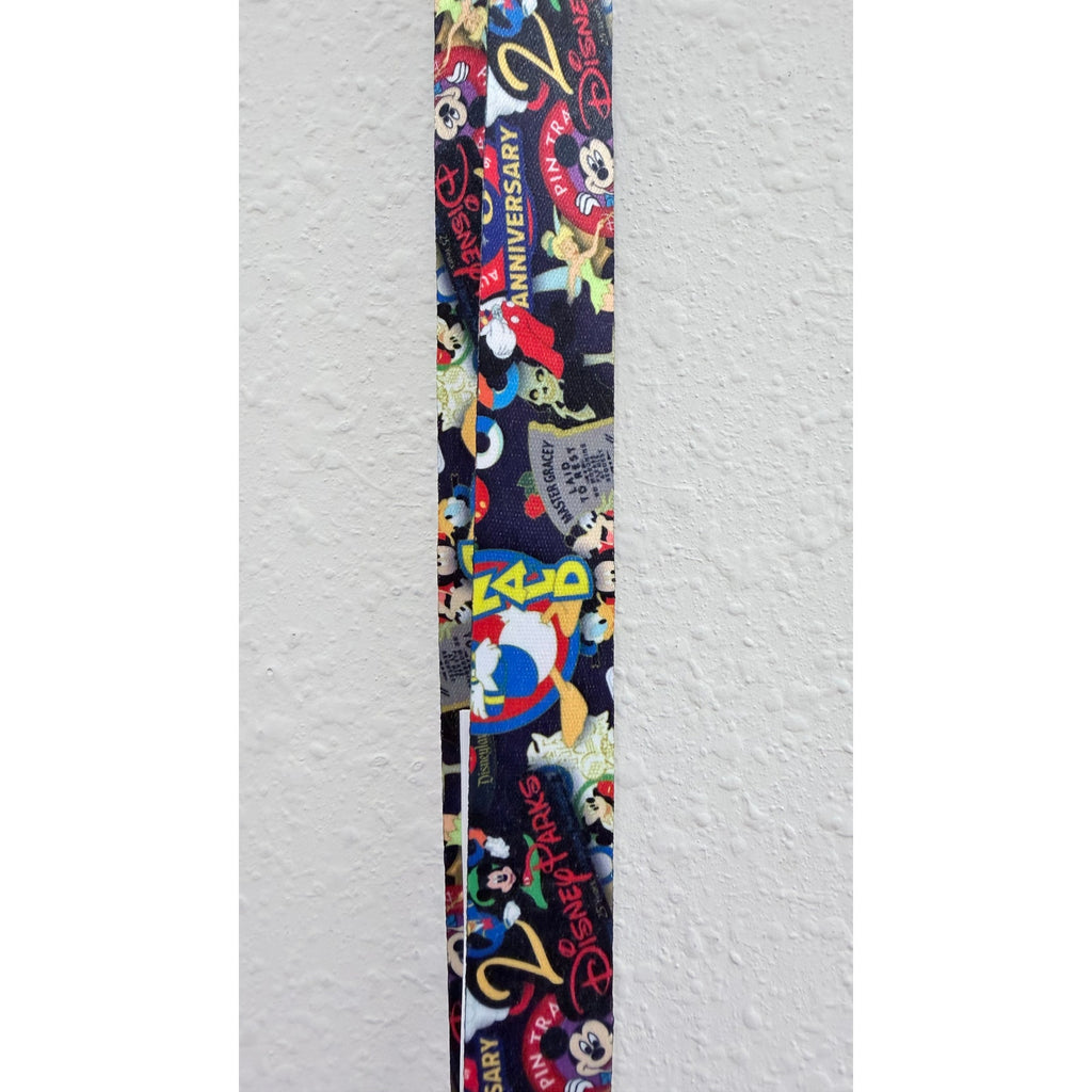 Disney Parks Pin Trading 25th Anniversary Lanyard NEW Collector Edition