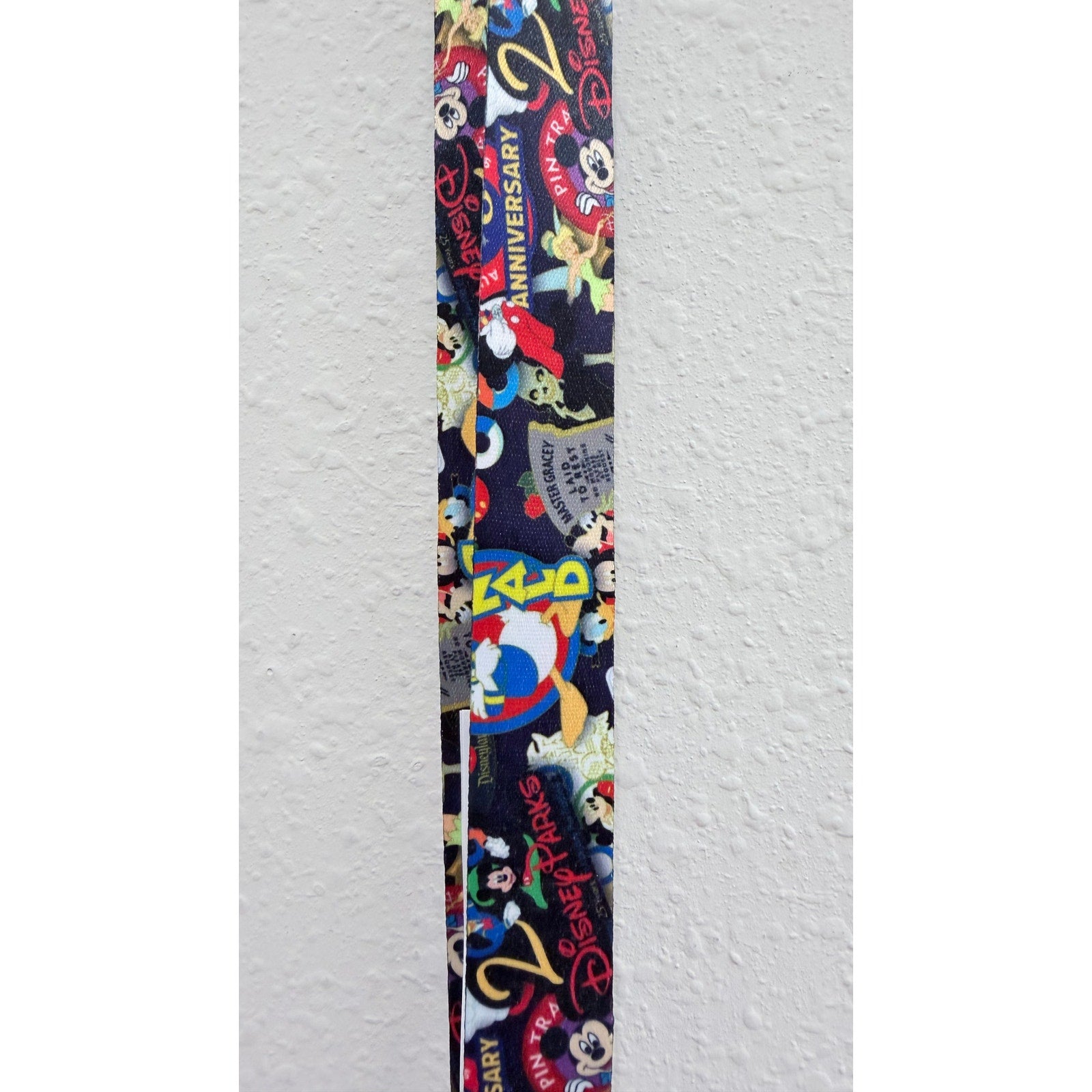 Disney Parks Pin Trading 25th Anniversary Lanyard NEW Collector Edition