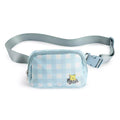 Bioworld Winnie the Pooh Checkered Blue Belt Bag Fanny Pack Enamel Pin NWT