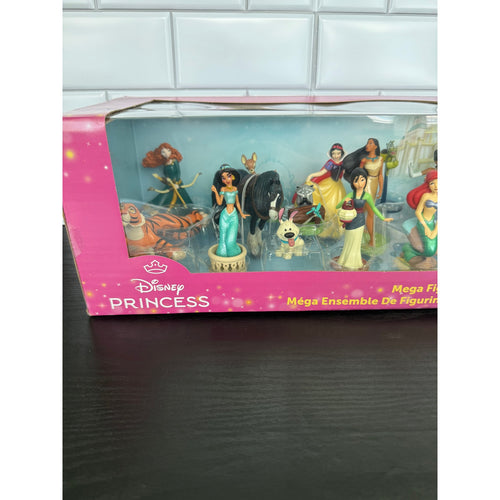 Disney Figure Set - Princess and Furry Friends Mega Set