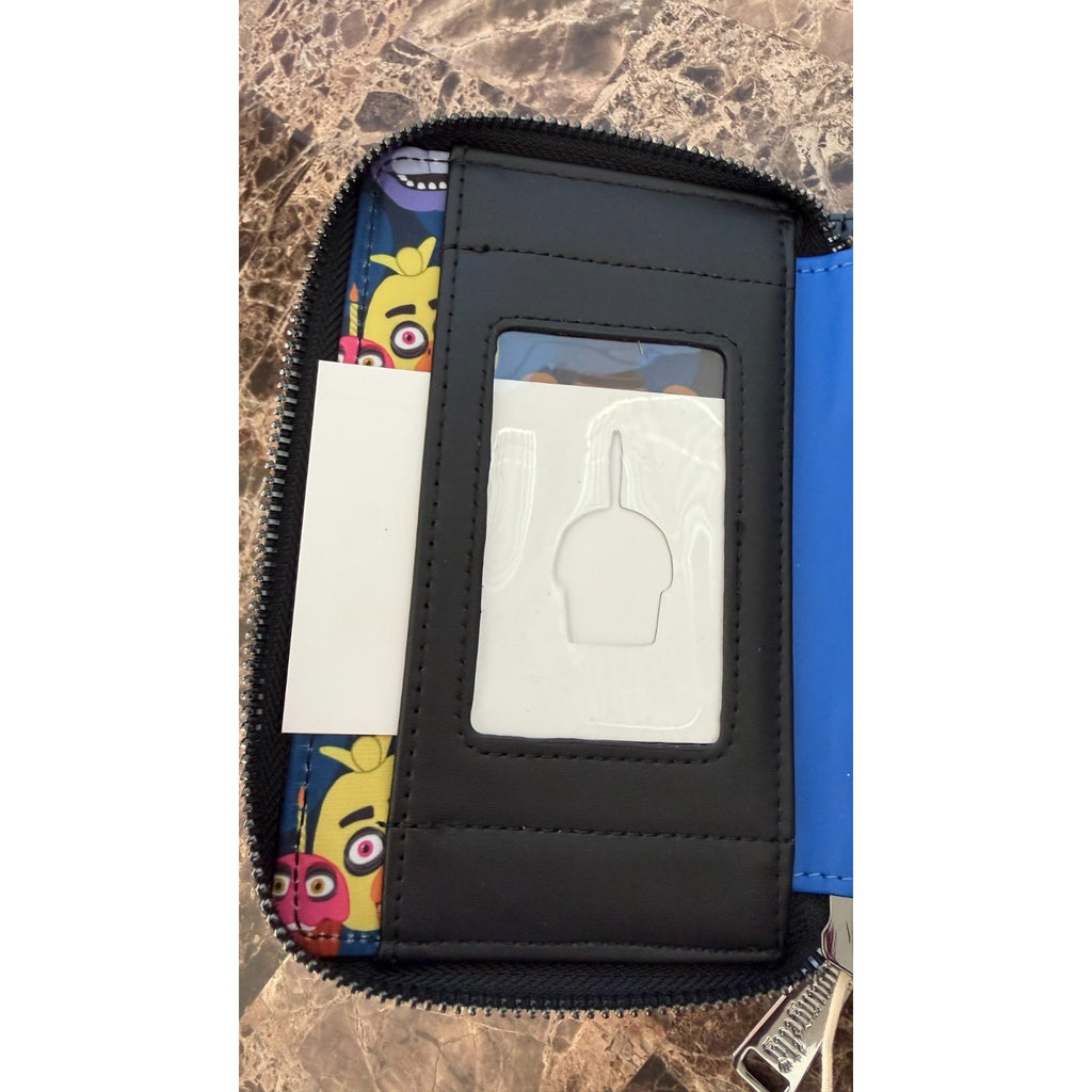Loungefly Five Nights at Freddy's Chica Plush Small Zip Wallet NWT