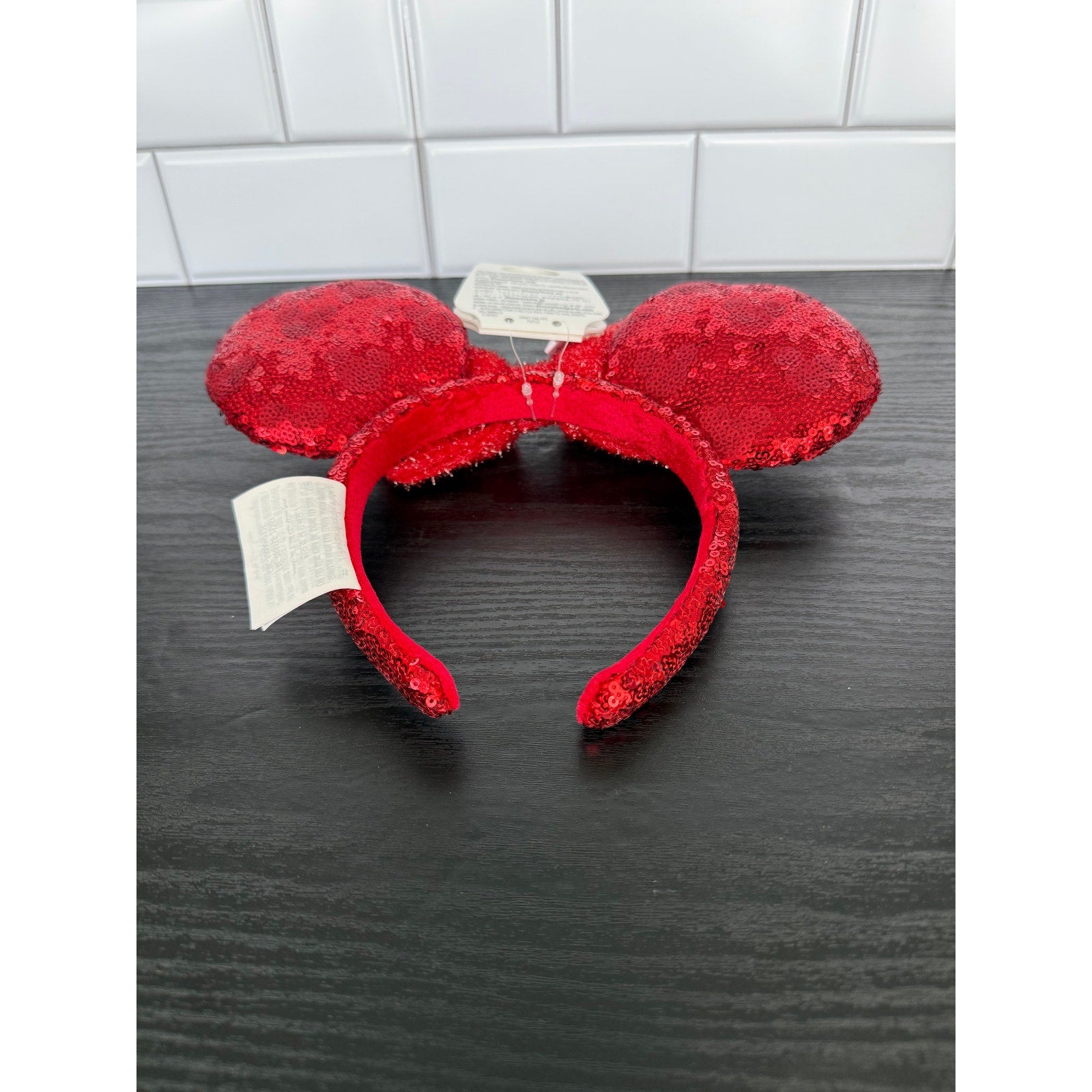 Disney Minnie Mouse Red Sequined Exclusive Headband – NWT