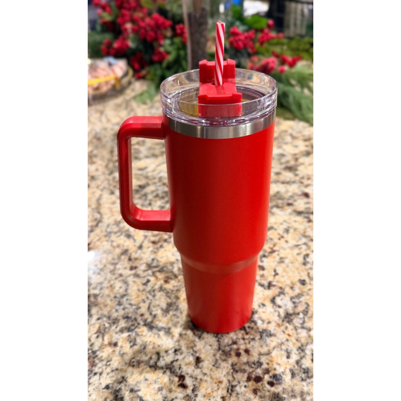 NWT Dolly Parton "I Love Dolly" Pink Christmas 2025 Tumbler — 40oz