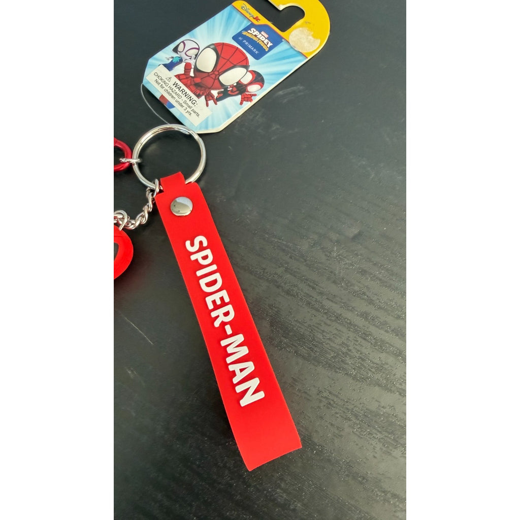 NEW Primark Marvel Spider-Man Travel Dangle Keychain Bag Charm