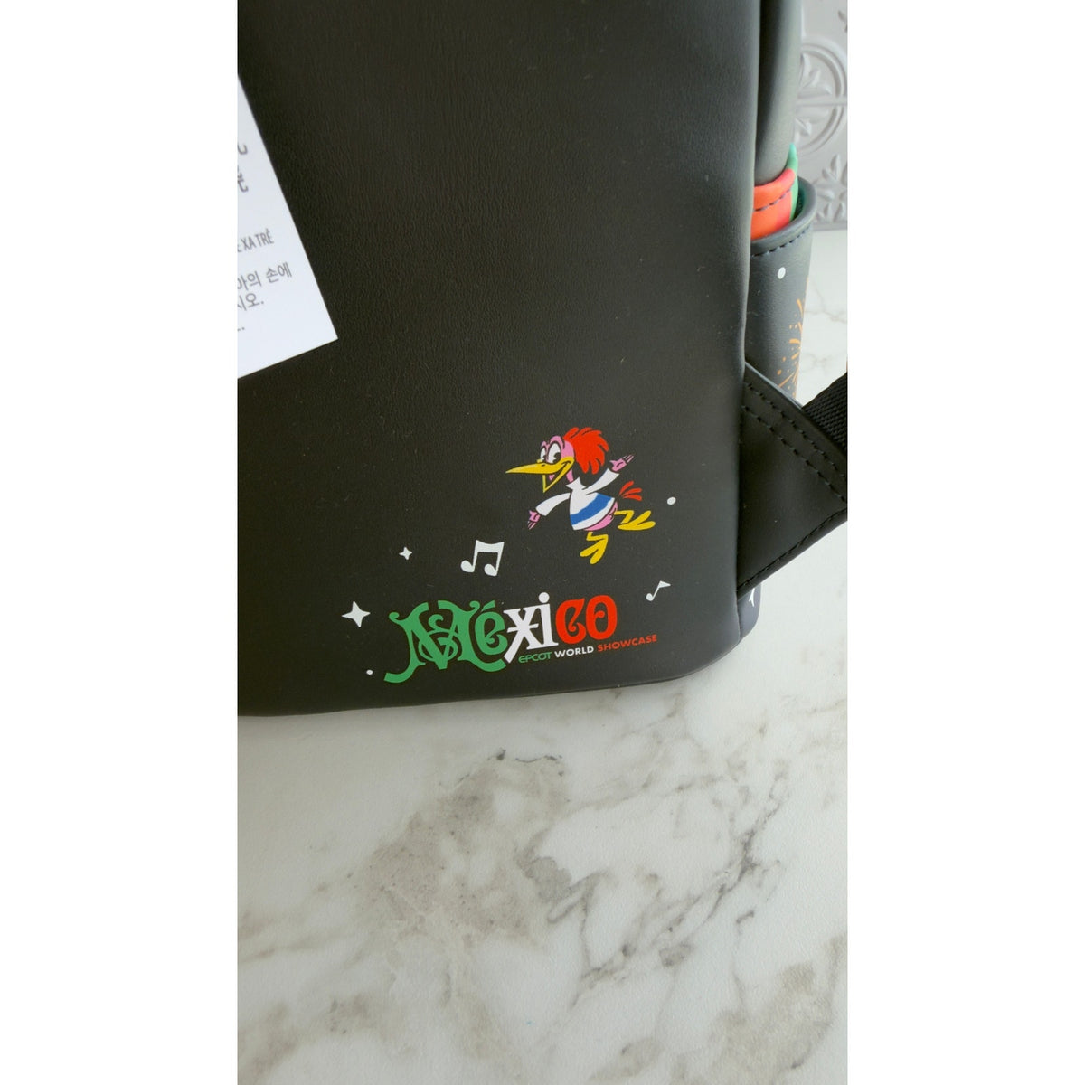 Disney Parks x Loungefly The Three Caballeros Glow in the Dark Mini Backpack NWT