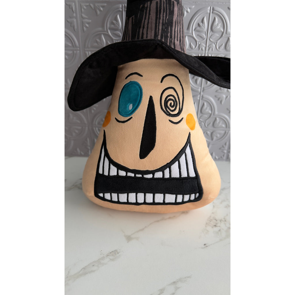 Disney Parks Nightmare Before Christmas Mayor 2-Sided Plush Throw Pillow NWT