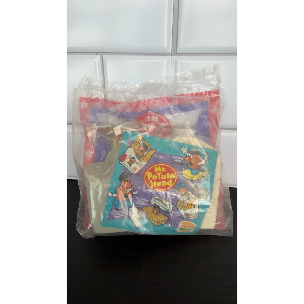 Vintage 1998 Burger King Kids Club Toy - Mr. Potato Head: Basket Shoot