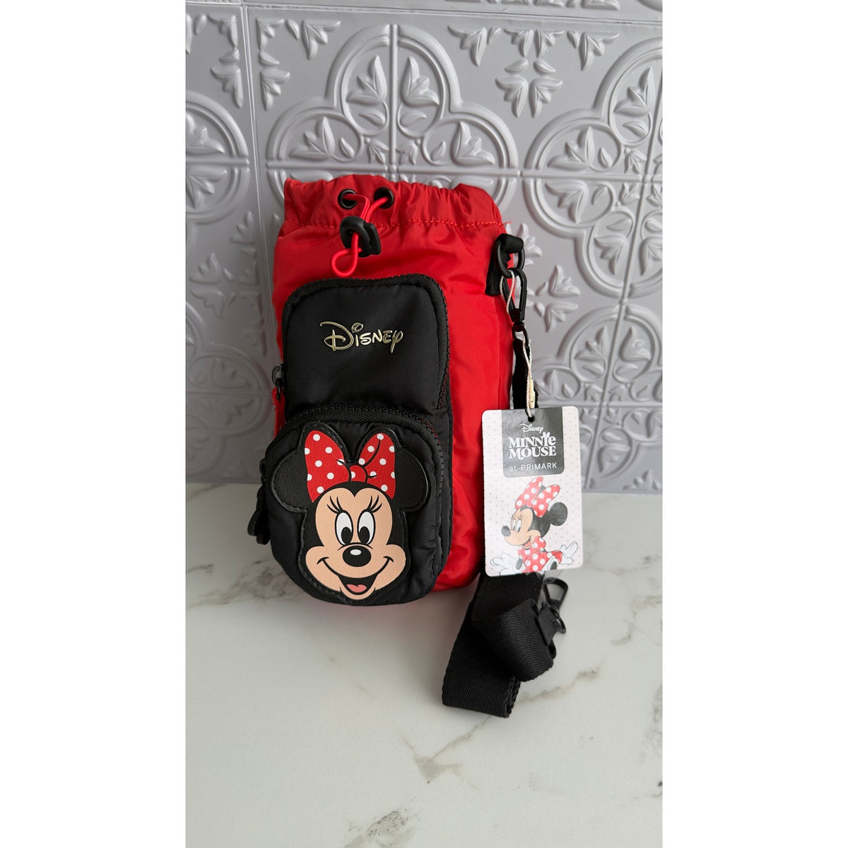 Disney Minnie Mouse Primark Insulated Bottle Holder Bag NEW