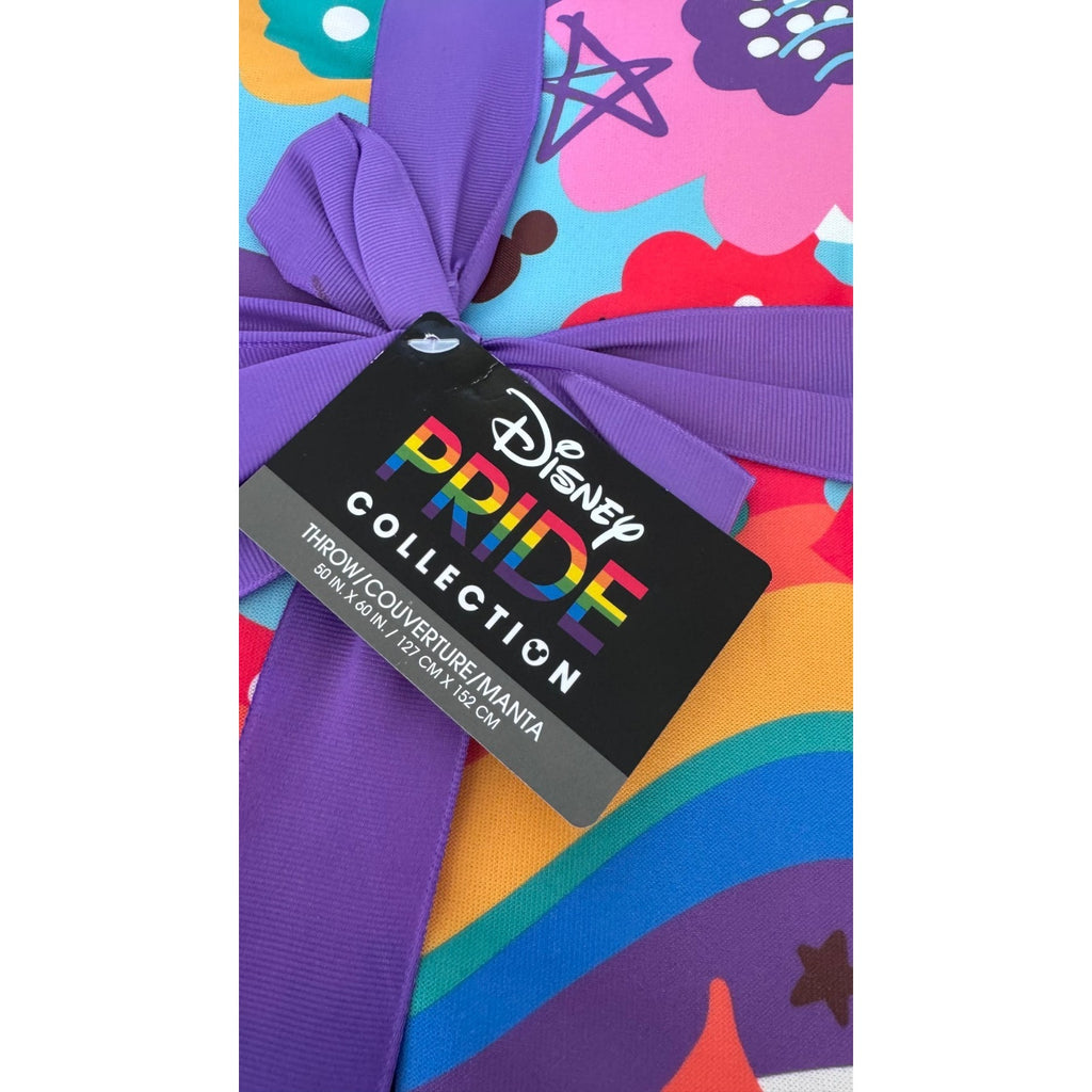 Disney Pride Collection 2023 Plush Throw Blanket 50x60 NWT