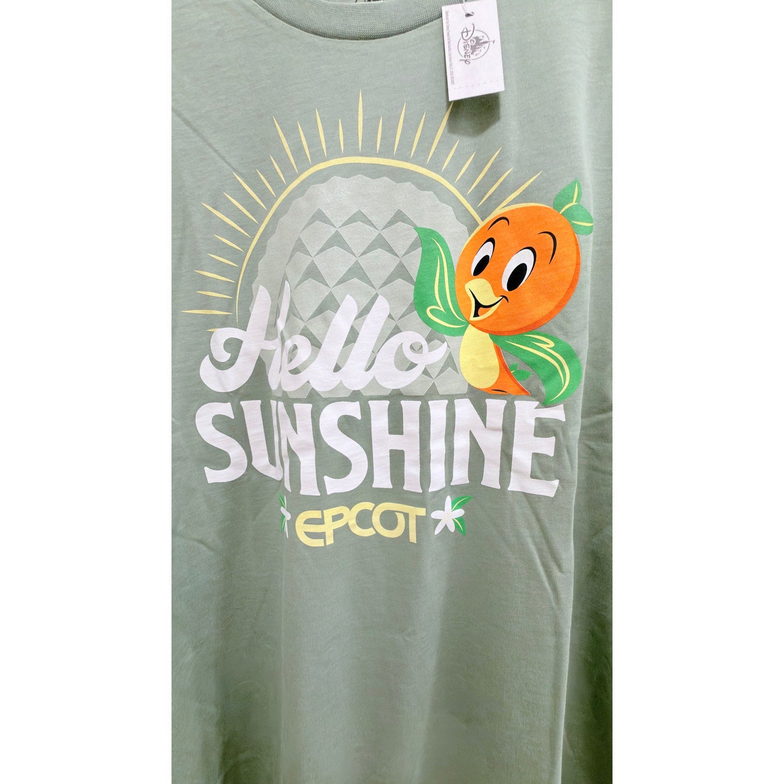 NWT Disney EPCOT "Hello Sunshine" Orange Bird Tee - Large