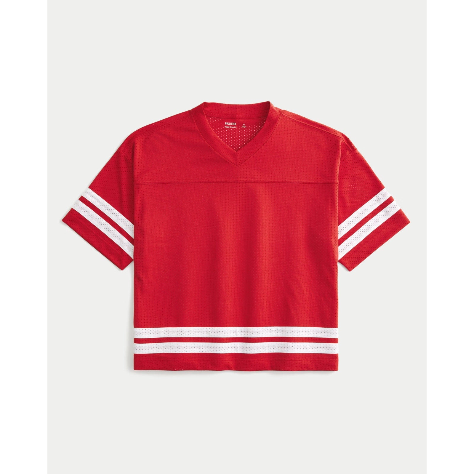 Hollister Baggy Crop Mesh Football Jersey Adult Large - Brand New