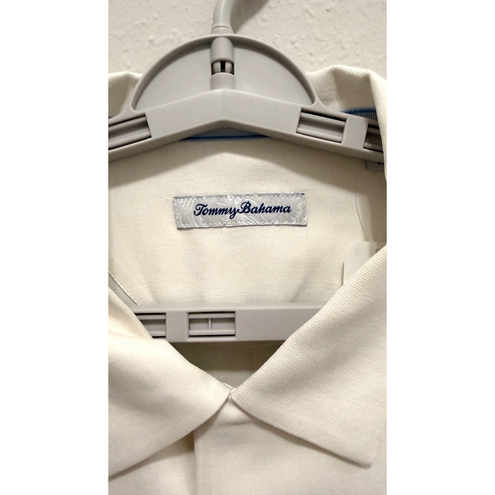 Tommy Bahama Paradise Petals Silk Camp Shirt Ivory White Men's Large NWT