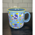 Hello Kitty & Friends Blue Rainbow Character 20oz Ceramic Mug NEW