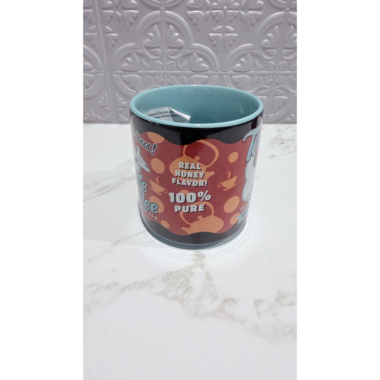 Disney Parks Minnie Mouse Tee Hee Tea Coffee Mug 17 oz NEW