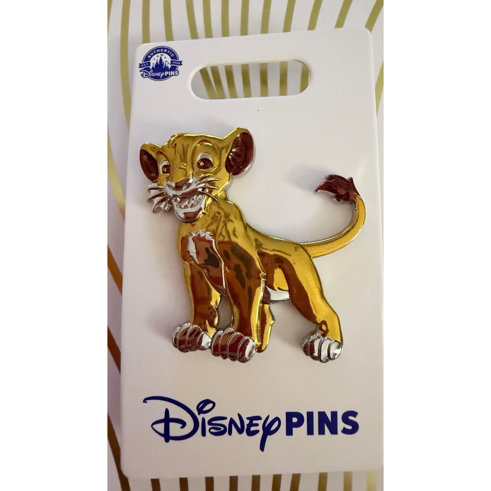 NEW Disney Parks The Lion King 3D Sculpted Pin