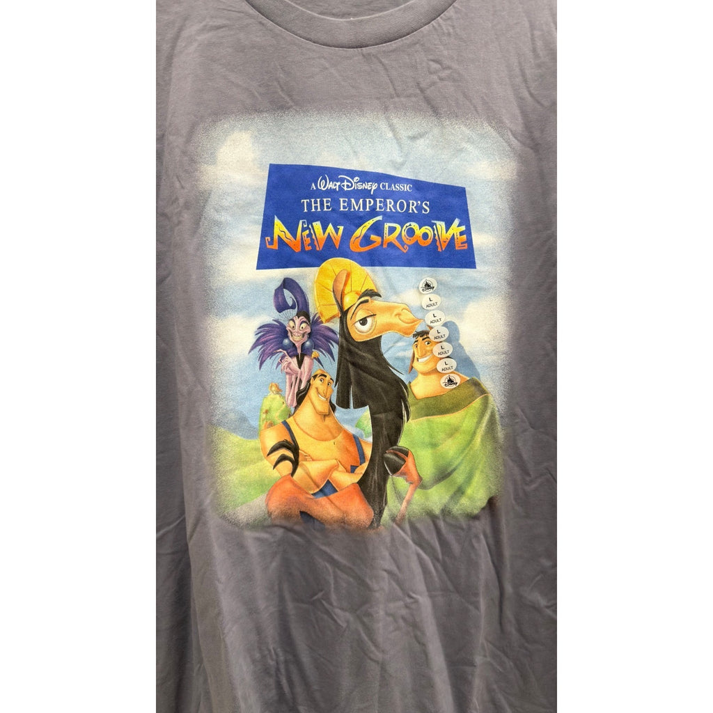 NEW Disney Parks The Emperor’s New Groove "Kuzco Face" T-Shirt - Adult Large