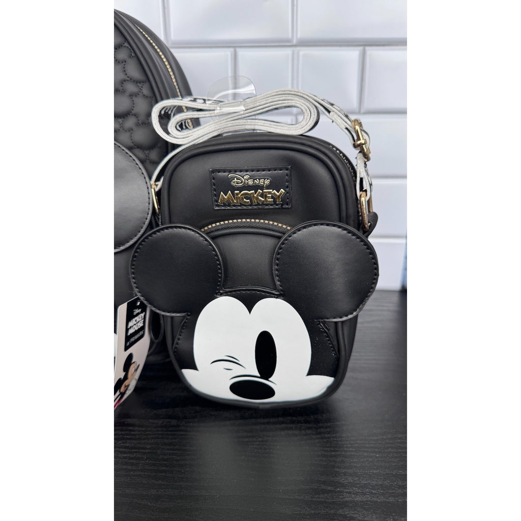 Primark x Disney Winking Mickey Mouse 3-Piece Set-Backpack, Phone Bag, Coin bag