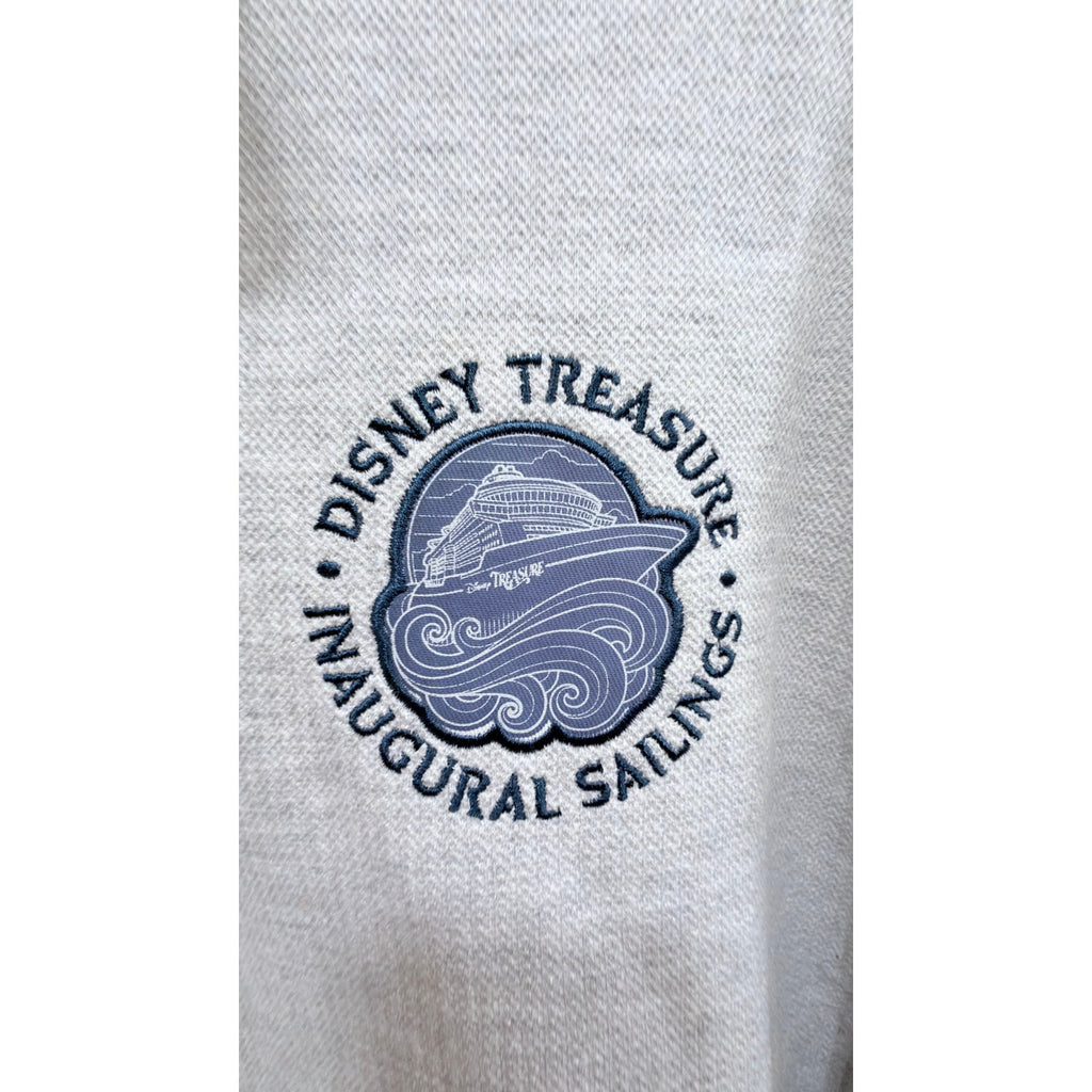 NWT Disney Treasure Inaugural Sailings Quarter-Zip Pullover - Large