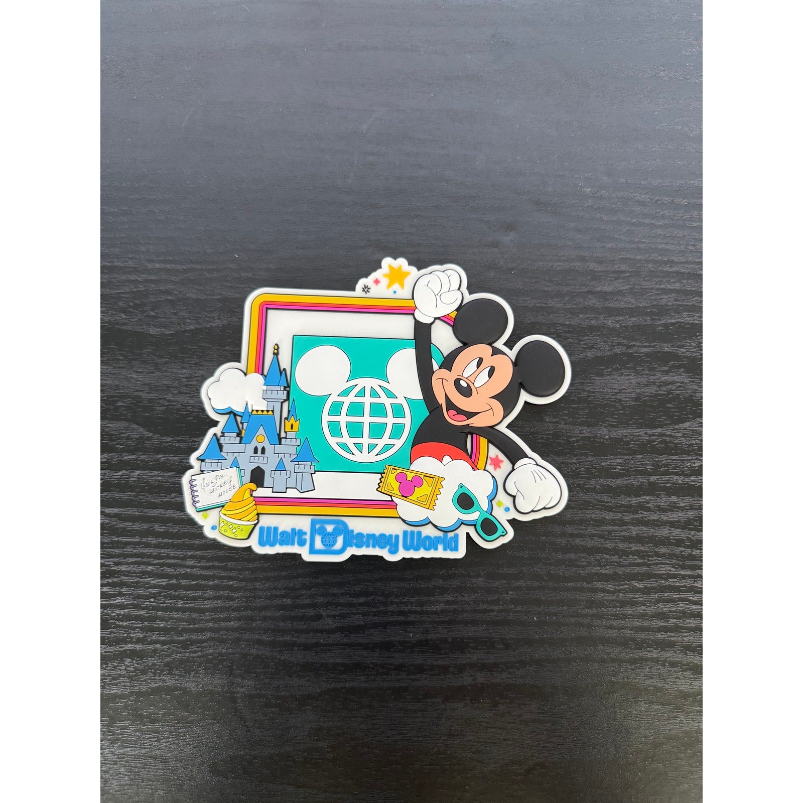 Walt Disney World Play in the Park Mickey Mouse Magnet NEW