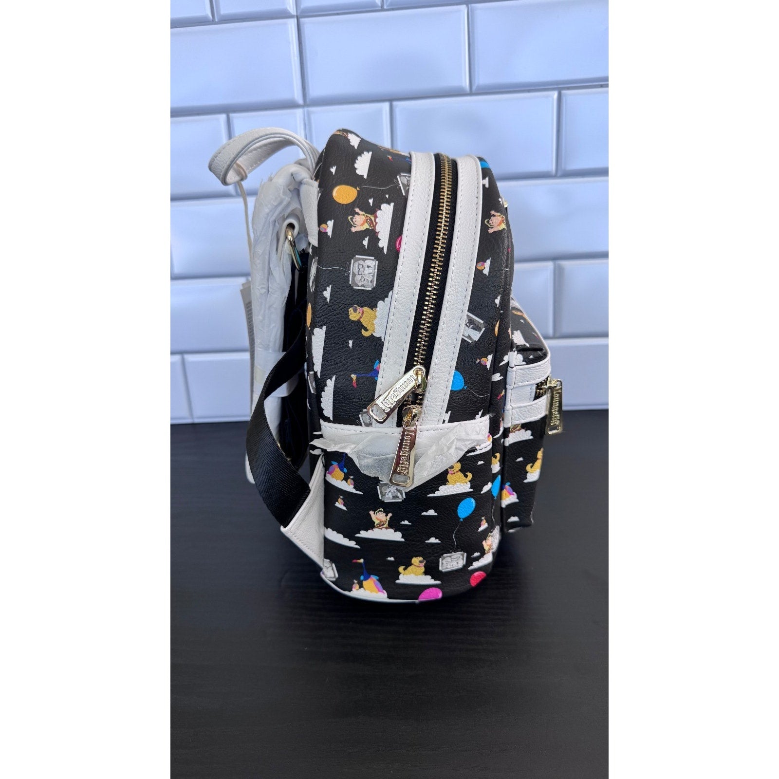 Disney Loungefly UP Mini Backpack Characters Russell Dug Carl Ellie NWT