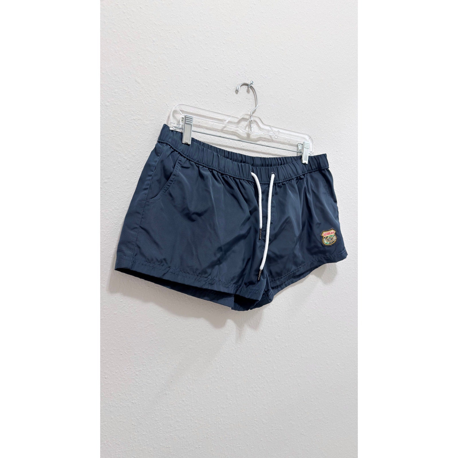 Seobean Men's 3" Inseam Swim Trunks Navy Blue Size XL NWOT