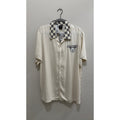 Disney Parks Our Universe Mickey Mouse Checkered Button Down Shirt NWT Large