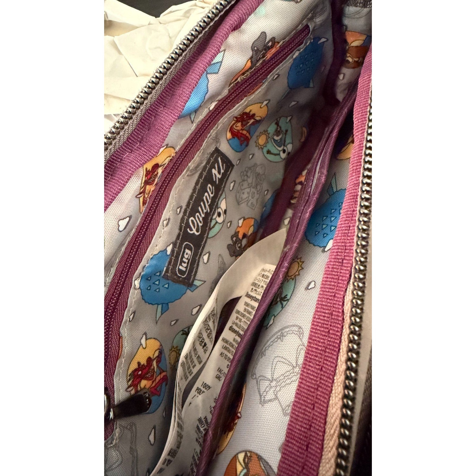 Disney Parks x Lug runDisney Wine & Dine Half Marathon Belt Bag / Fanny Pack NEW