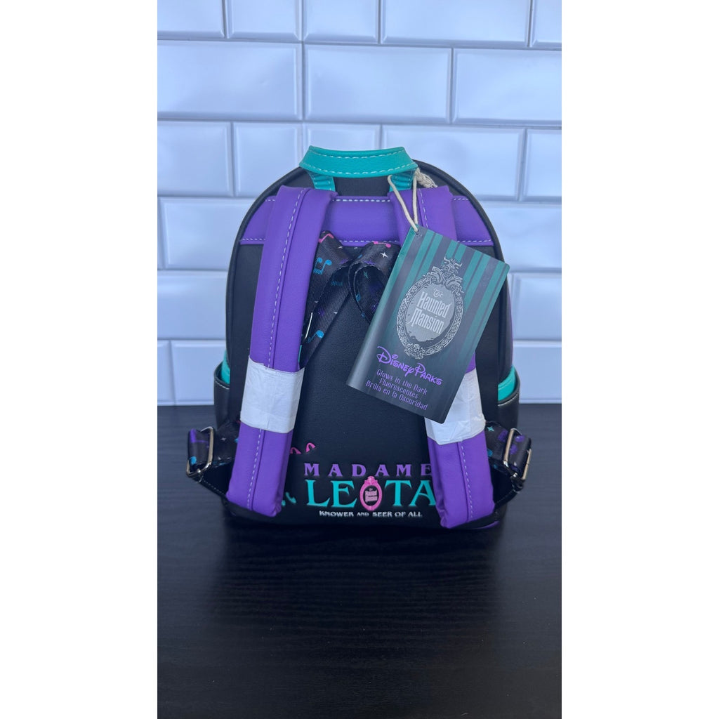 Disney Parks 2023 The Haunted Mansion Madame Leota Backpack Bag Loungefly NWT